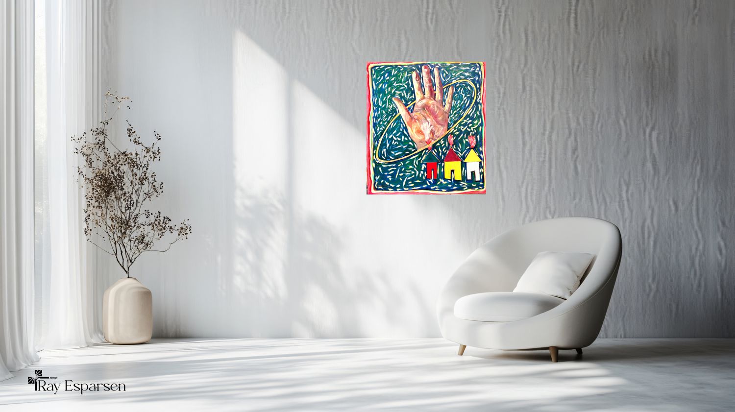 La Mano Mas Poderosa in room